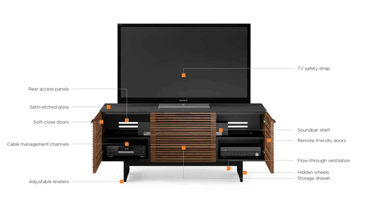 BDI Corridor Media 8177 Media Console - Image 5