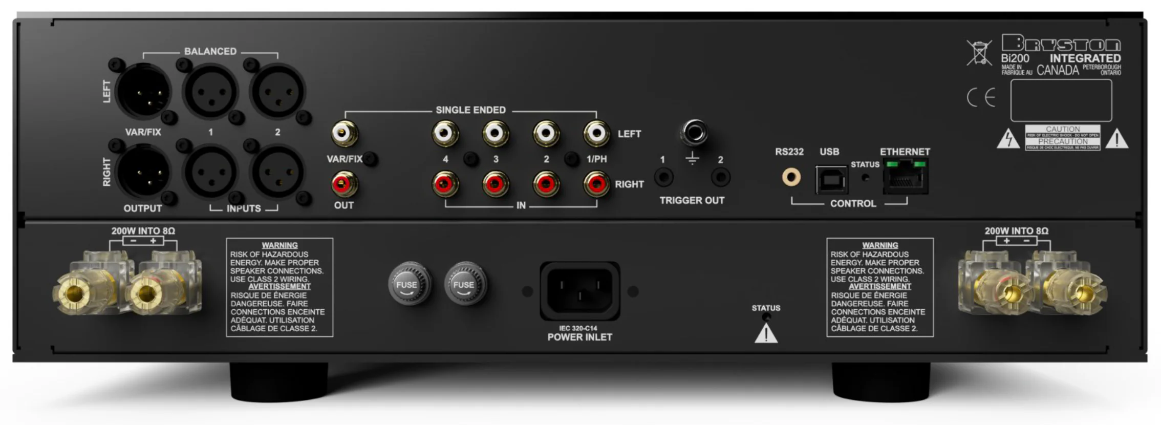 Bryston Bi-200 Integrated Amplifier - Image 2