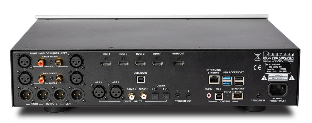 Bryston BR-20 Pre-Amplifier - Image 3