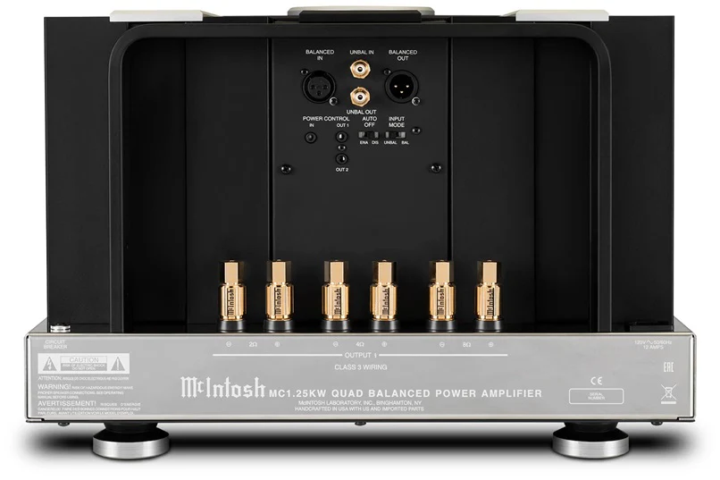 McIntosh MC1.25KW 1-Channel Solid State Amplifier - Image 3