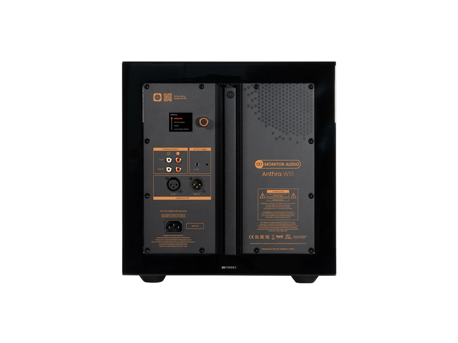 Monitor Audio Anthra W10 Subwoofer - Image 5