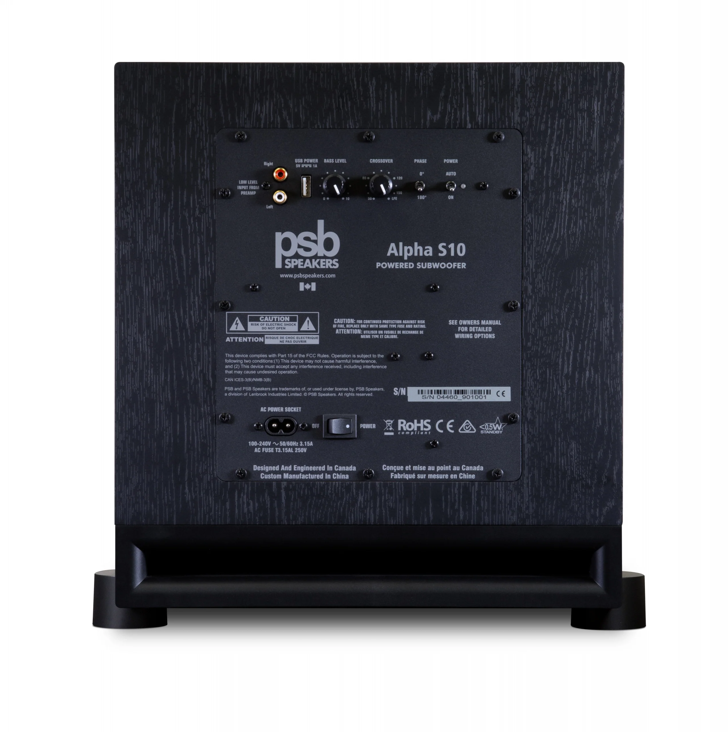 PSB Alpha S10 Subwoofer - Image 3